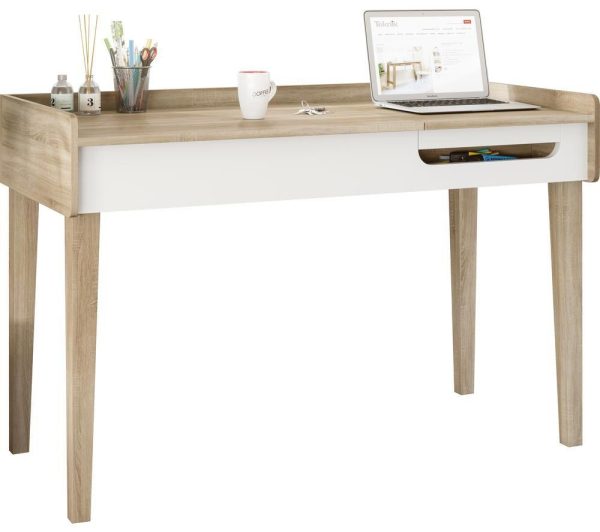 TEKNIK Giru 7700005 Desk  Sonoma Oak | Bed Sava