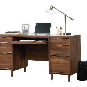TEKNIK Clifton Place Desk  Grand Walnut | Bed Sava