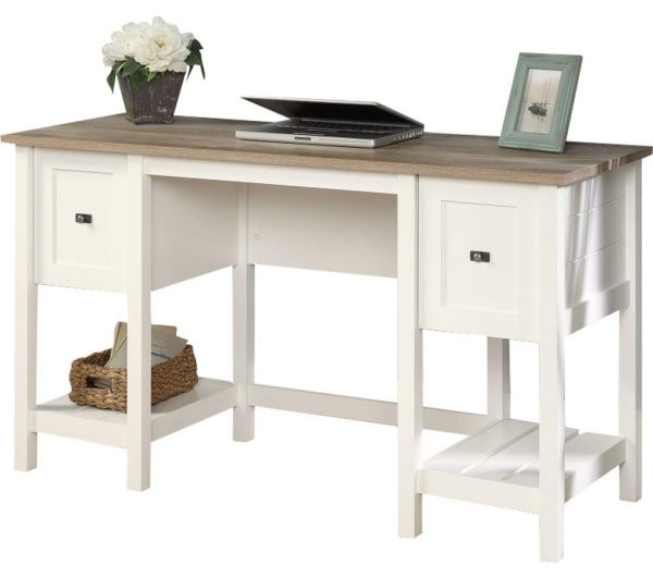 TEKNIK Shaker Style Desk  LIntel®Oak | Bed Sava
