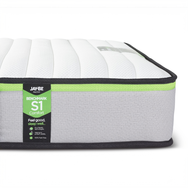 Jay Be® Benchmark S1 Comfort Eco Friendly Mattress Small Double | Bed Sava
