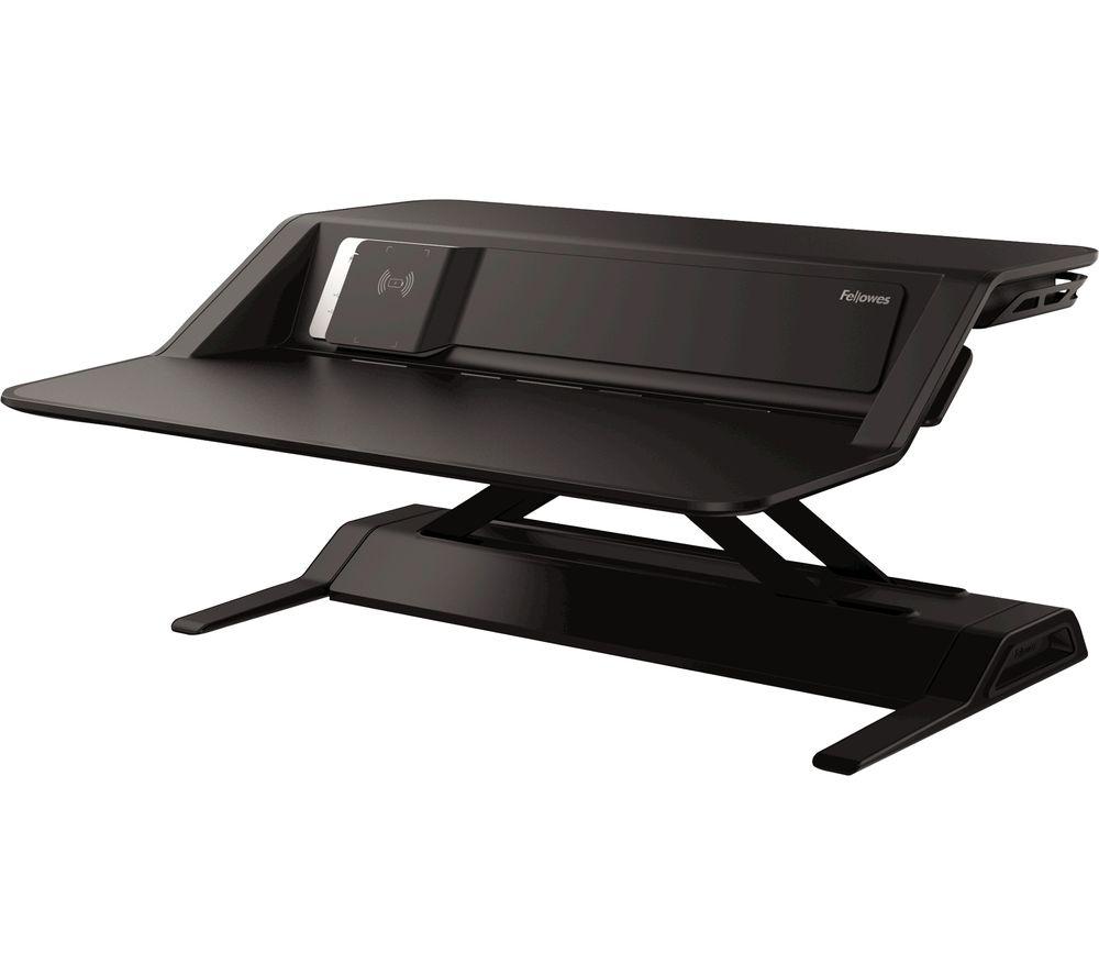 FELLOWES Lotus DX Stand-Up Desk Workstation - Black