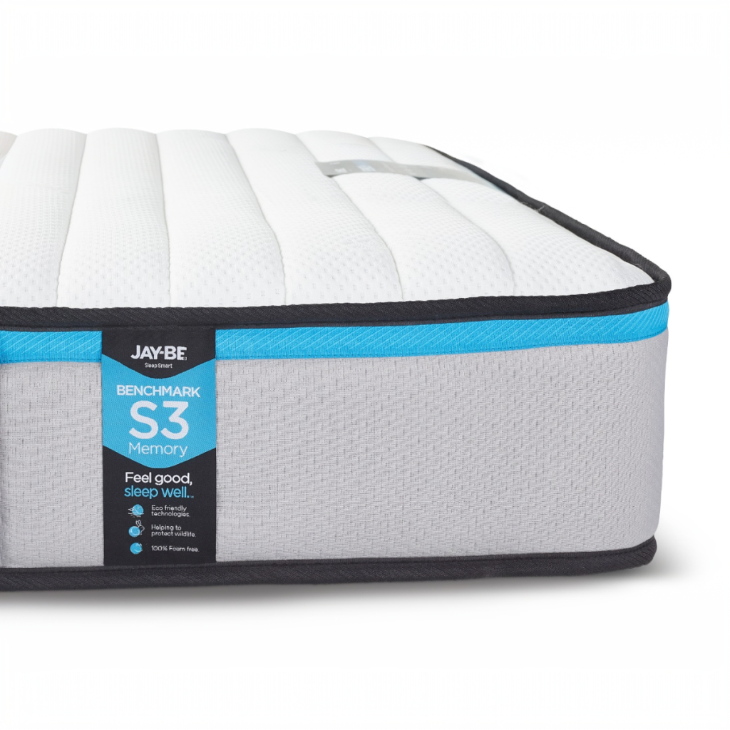 Jay Be® Benchmark S3 Memory Eco Friendly Mattress Small Double | Bed Sava