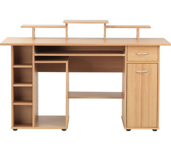 ALPHASON San Diego Desk  Beech | Bed Sava