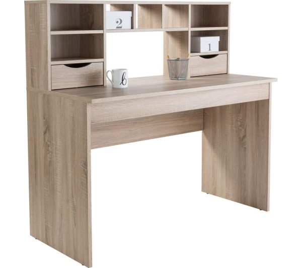 ALPHASON Albion AW2120 Desk  Light Oak | Bed Sava