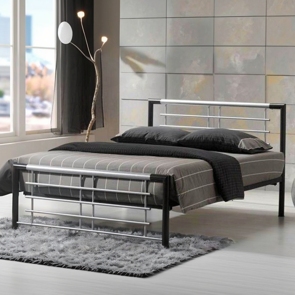 Wholesale Beds Atlanta Metal Bed Frame-Double