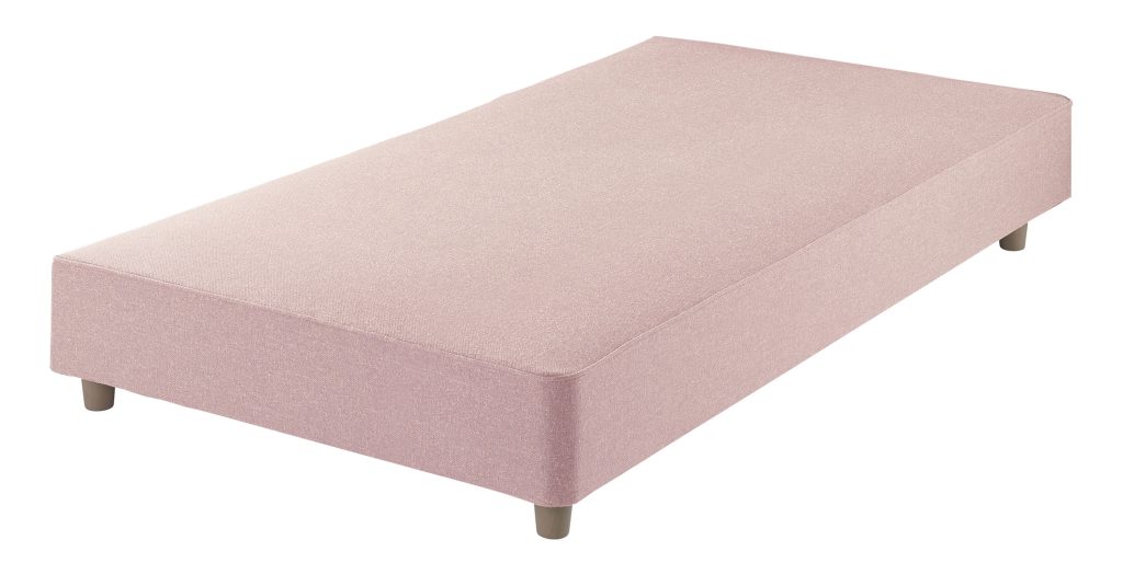 Harrison Spinks Classic Shallow Divan Base - Greek Islands Blush, Single