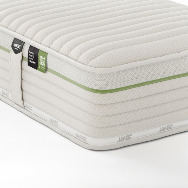 Jay Be® Natural All Seasons Nettle Hybrid 2000 e Pocket Mattress  Single | Bed Sava