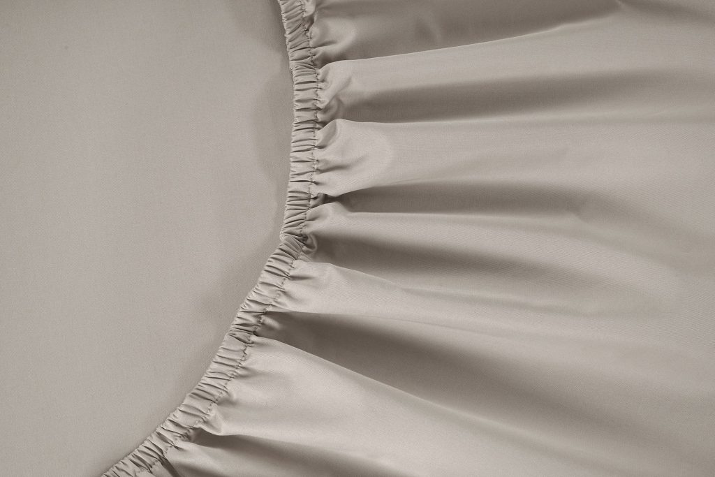 Brookshire Percale Fitted Sheet - Simply Taupe, Single / Deep Fit / Taupe