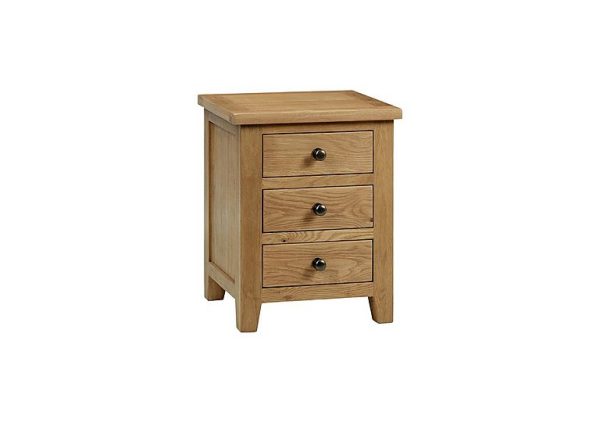 Addison 3 Drawer Bedside Cabinet | Bed Sava