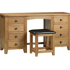 Addison Twin Pedestal Dressing Table | Bed Sava