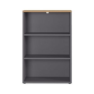 Agenda 3 Shelf Wide Bookcase | Bed Sava