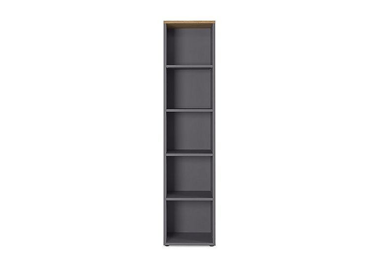 Agenda 5 Shelf Narrow Bookcase