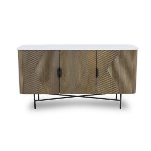 Aimar 3 Door Sideboard | Bed Sava