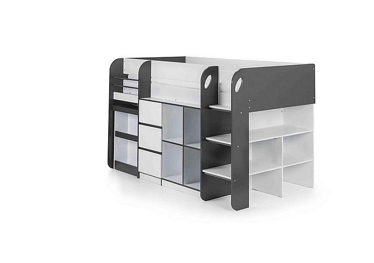 Anna Mid Sleeper with Desk and Storage