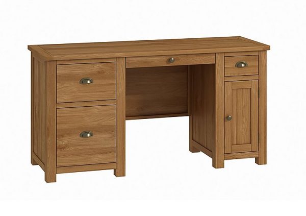 Atlantic Double Pedestal Desk | Bed Sava
