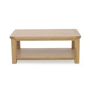 Augusta Coffee Table with Shelf | Bed Sava