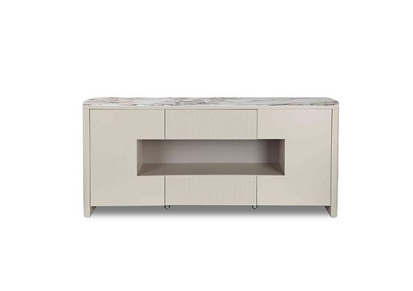 Avorio Sideboard with LED Lights | Bed Sava