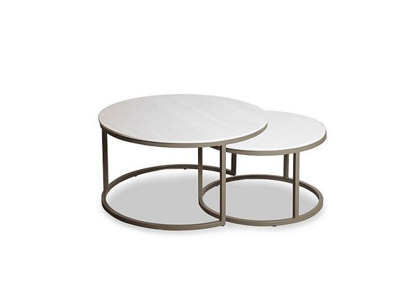 Cook Nest of Round Coffee Tables | Bed Sava