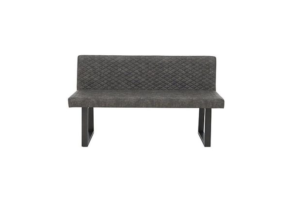 Compact Earth Backrest Dining Bench | Bed Sava
