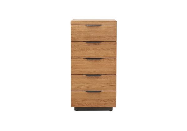 Earth 5 Drawer Narrow Chest of Drawers | Bed Sava