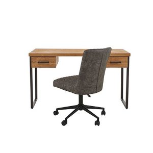 Earth Desk with Drawers and Office Chair | Bed Sava