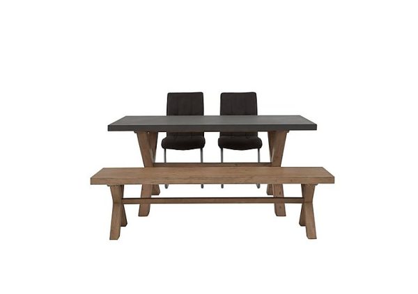 Fusion Small Table 2 Chairs and Dining Bench Set | Bed Sava
