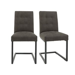 Globe Pair of Cantilevered Dining Chairs | Bed Sava