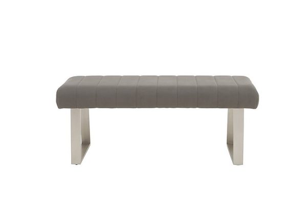 Grigio Small Standard Dining Bench | Bed Sava