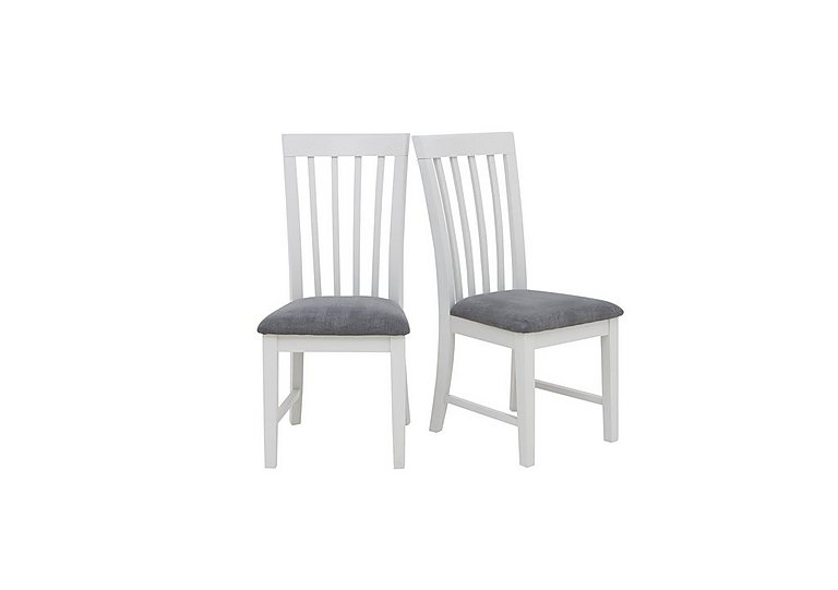 Furnitureland - Hamilton Pair of Wooden Dining Chairs