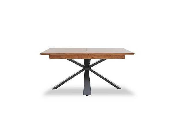 Hanoi Extending Dining Table with Metal Base | Bed Sava