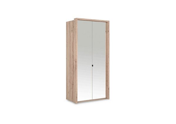 Wiemann  Hong Kong 2 Door Hinged Wardrobe with Mirror Doors | Bed Sava