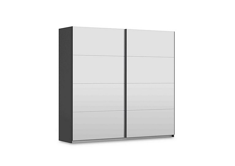 Rauch - Leon 226cm 2 Door Sliding Wardrobe with 2 Mirror Doors