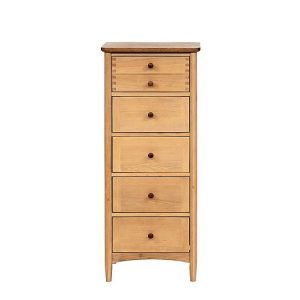 Lily Tall 5 Drawer Chest of Drawers | Bed Sava