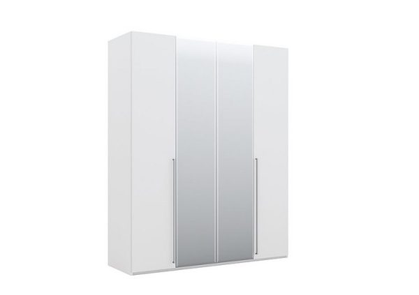 Lisia 4 Door Wardrobe with 2 Mirrors | Bed Sava