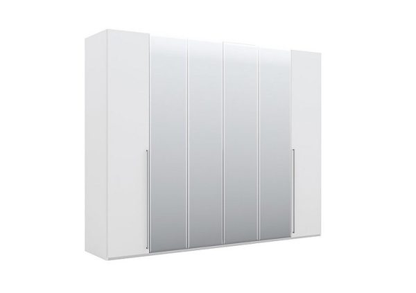 Lisia 6 Door Wardrobe with 4 Mirrors | Bed Sava