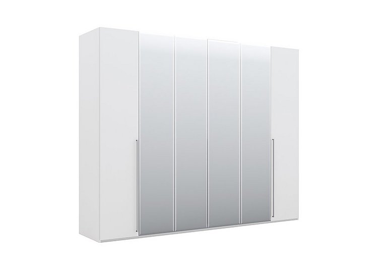 Lisia 6 Door Wardrobe with 4 Mirrors