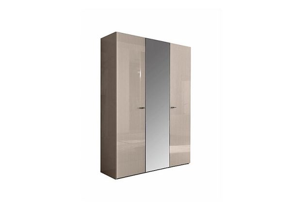 ALF  Livia 3 Door Wardrobe with Mirror | Bed Sava