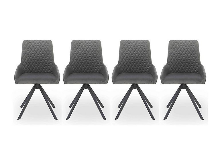 Matteo Set of 4 Velvet Dining Chairs