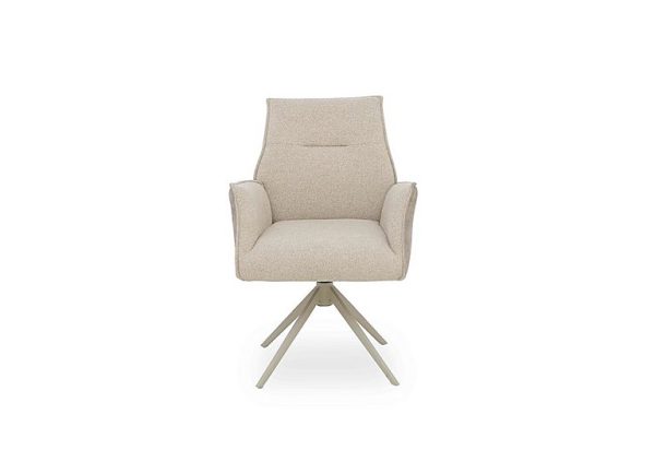 Mirage Swivel Dining Arm Chair | Bed Sava
