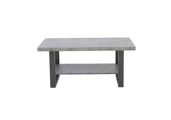 Moon Coffee Table with Shelf | Bed Sava