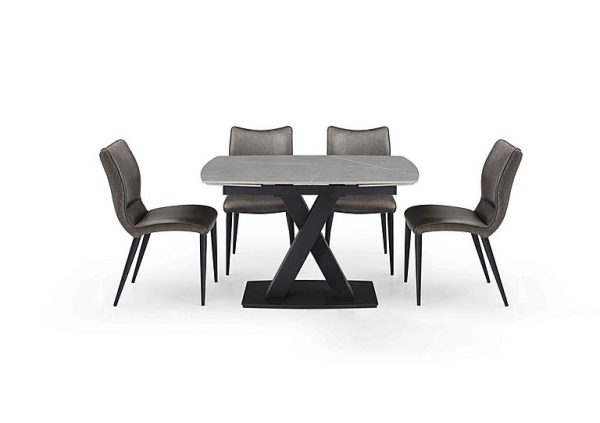 Murcia Extending Dining Table with 4 Chairs | Bed Sava
