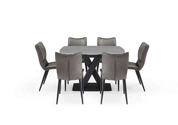 Murcia Extending Dining Table with 6 Chairs | Bed Sava