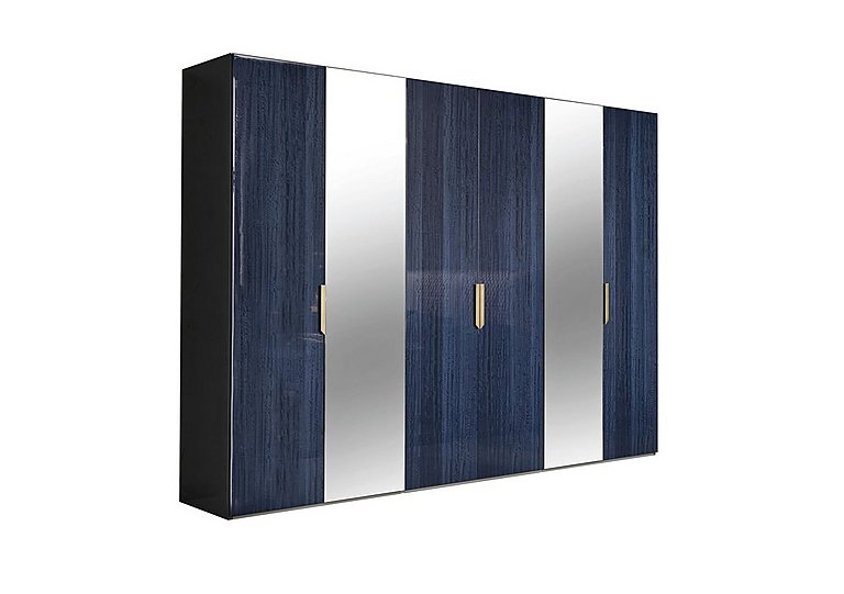 ALF - Oceanum 6 Door Wardrobe with Mirrors