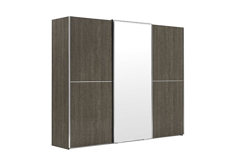 Palazzo 3 Door Sliding Wardrobe with Mirror | Bed Sava