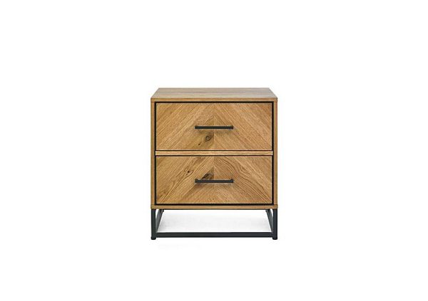 Raya 2 Drawer Bedside Cabinet | Bed Sava
