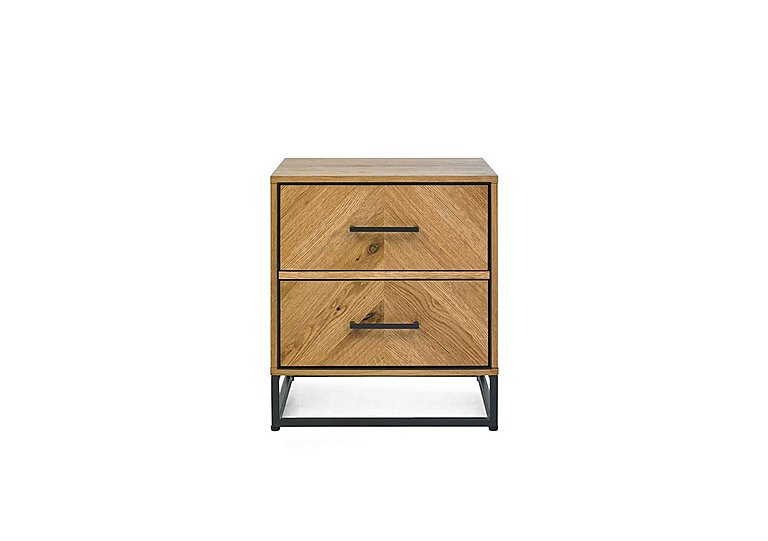 Raya 2 Drawer Bedside Cabinet