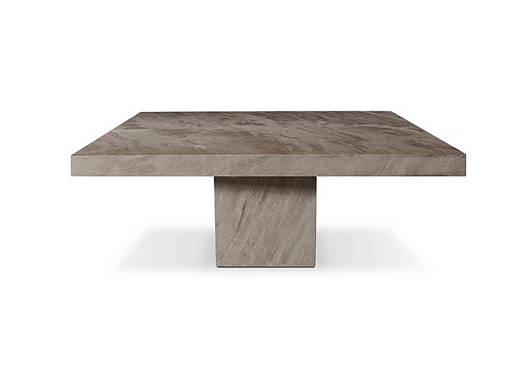 Stone International - Rome Coffee Table with Straight Edge