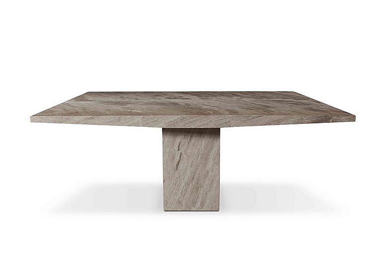 Stone International - Rome Rectangular Dining Table with Boat Edges