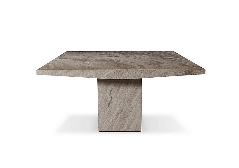 Stone International - Rome Square Dining Table with Boat Edges