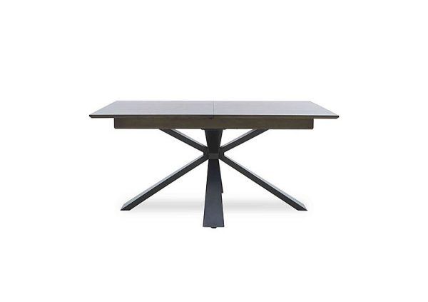 Saigon Extending Dining Table with Metal Base | Bed Sava